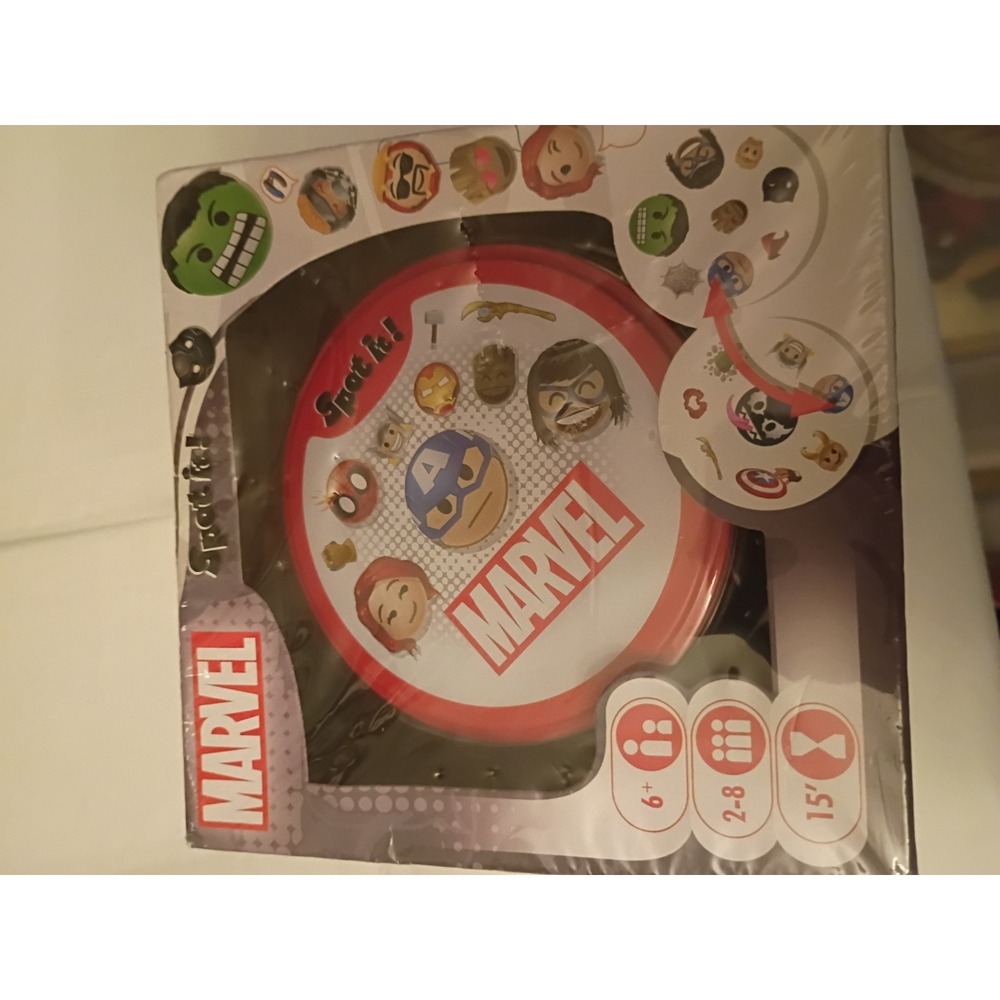New Spot It! Marvel Card Board Game Asmodee Read